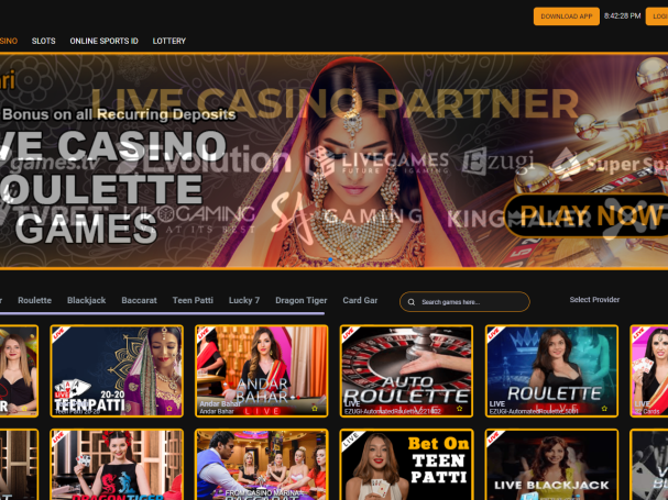 Onepari_ Best Live Casino , Satta & sports exchange